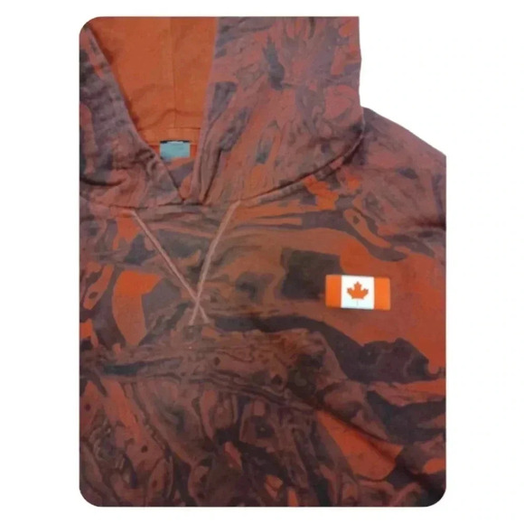 Lululemon Team Canada All Yours Cropped Hoodie  Red Multi Size 6 - Picture 7 of 10